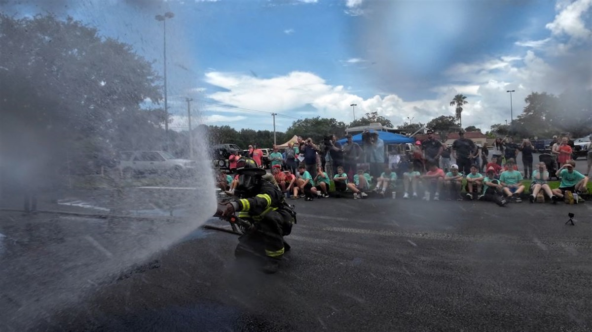 Melbourne Fire Department Participates in Safe Kids Day