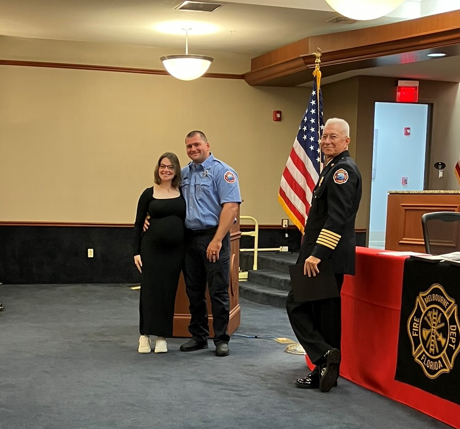 Pinning ceremony