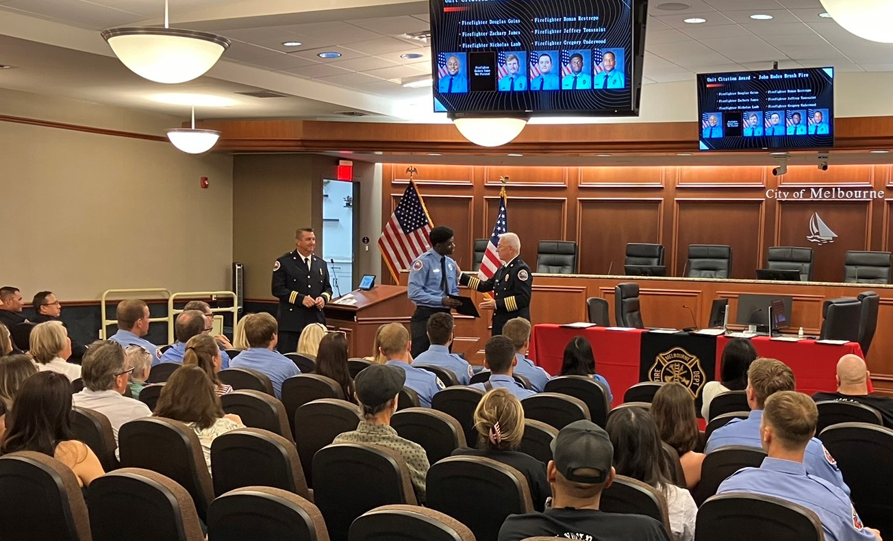 Unit Citation presentation