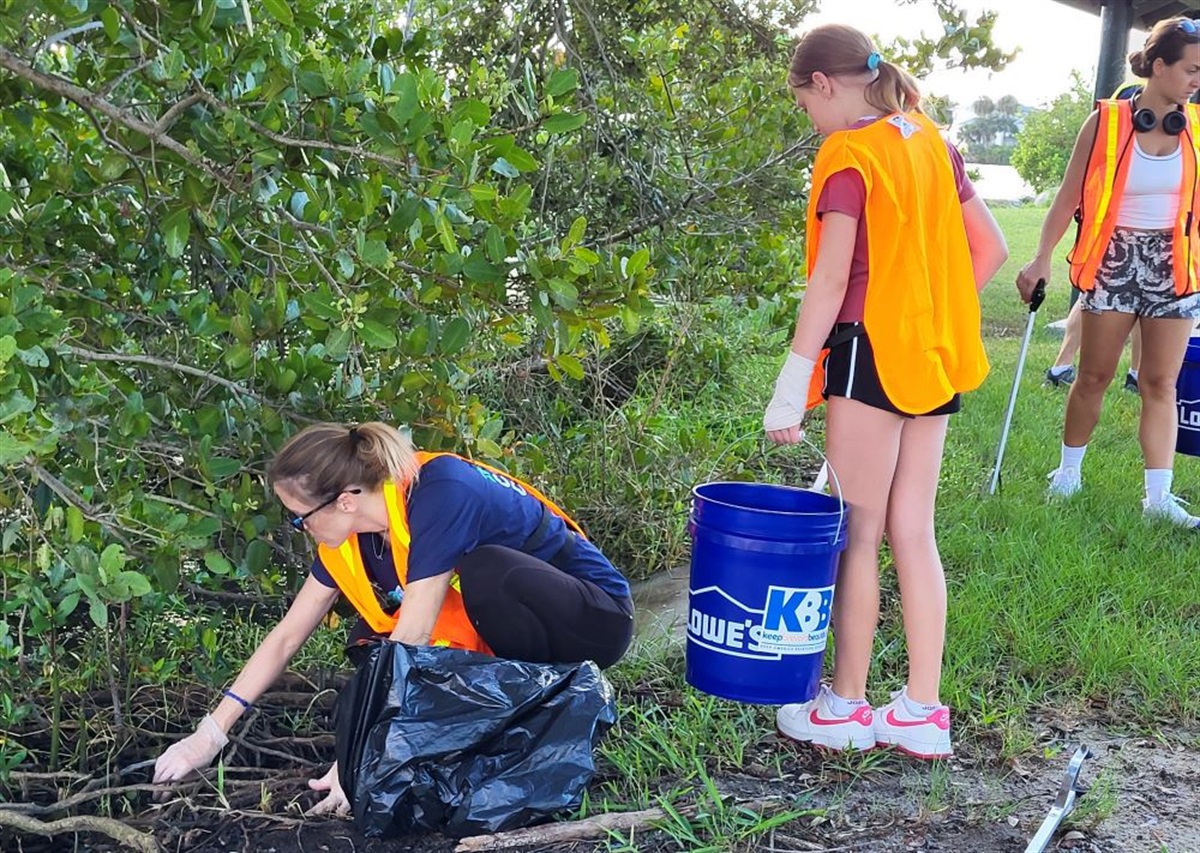Volunteers Clean Up 1,401 Pieces of Trash From Ballard Park