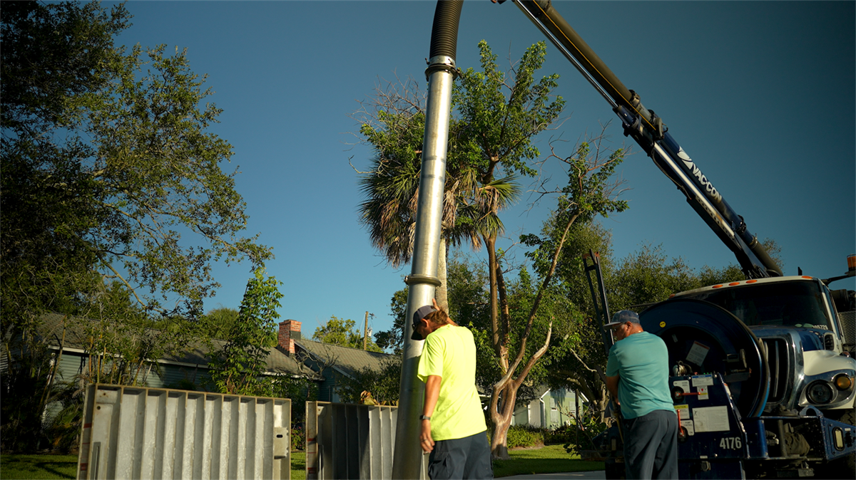 City Baffle Boxes Help Keep Trash Out of Indian River Lagoon