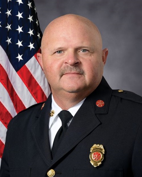 Melbourne Fire Chief Shane Leech