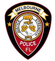 Melbourne Police Department patch